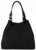 Kožené kabelka shopper bag Vittoria Gotti černá V90047CH